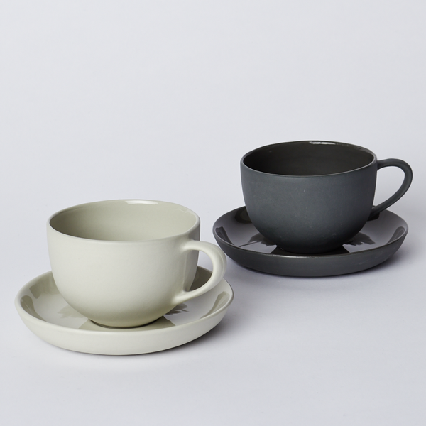Kaffekopp/tekopp med fat